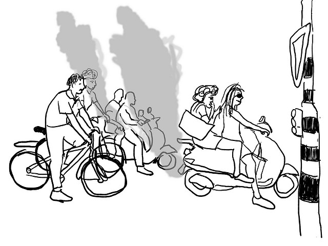 Vieze scooters