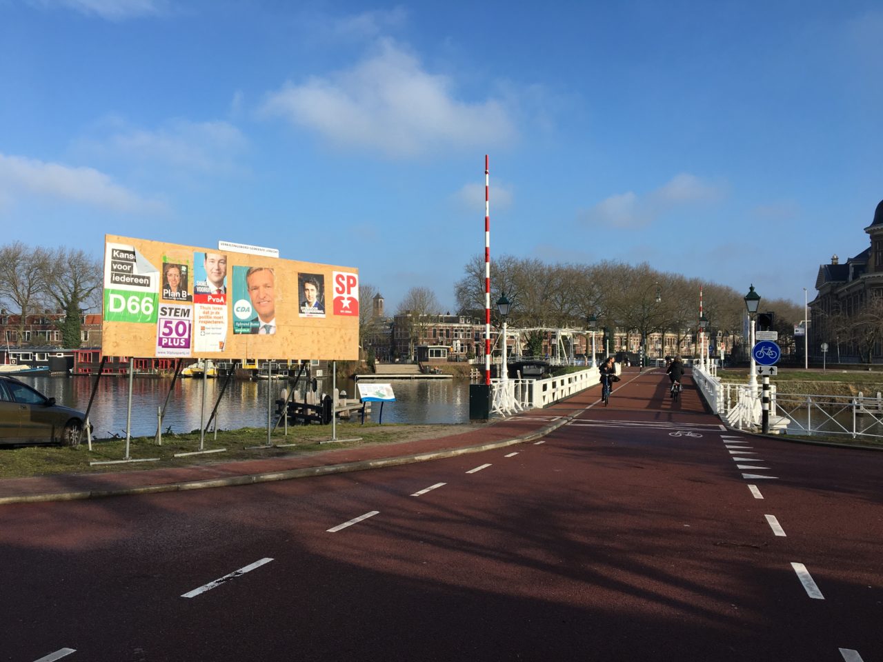 De fiets bij de verkiezingen