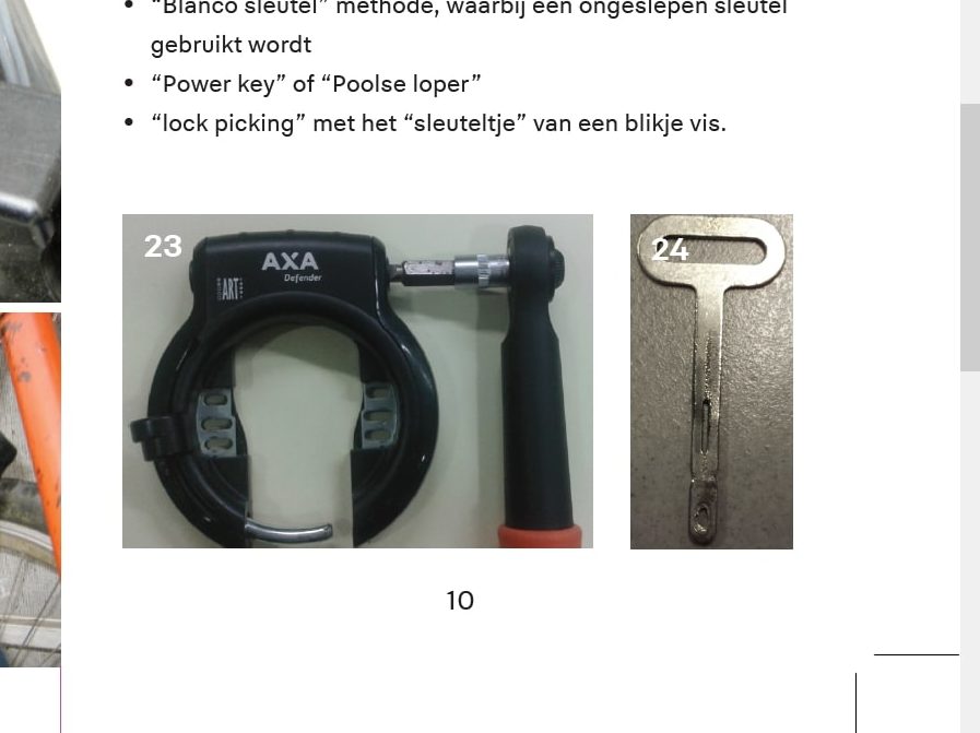 Fiets en diefstal zeven handige tips Fietsersbond