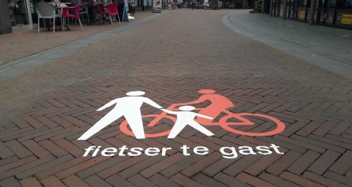 Fietser te gast (Wijchen)