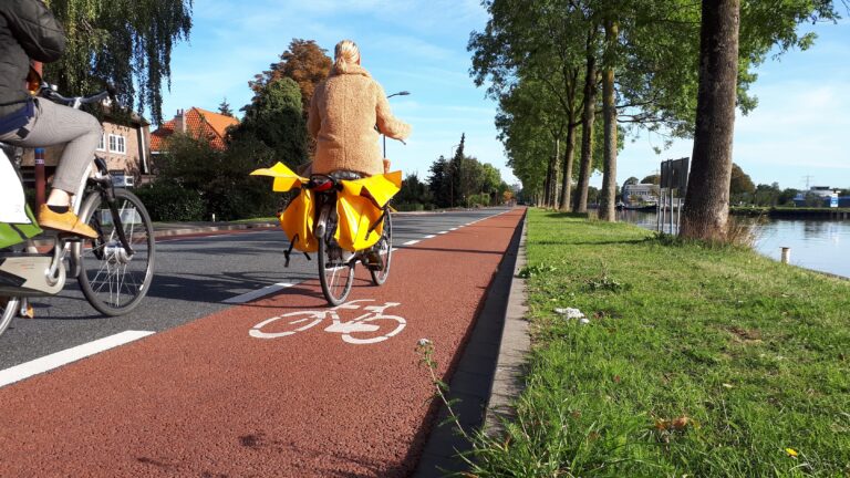 Fietsers op Utrechtsestraatweg
